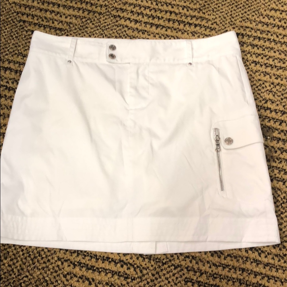 Ralph Lauren white golf skirt